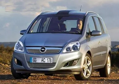 Image de OPEL ZAFIRA B - Chromgrill-Zierleiste Tuning