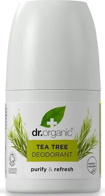 Obrázek produktu pro Dr.Organic Přírodní deodorant s Tea Tree bez hliníkových solí a alkoholu (50ml), 28751