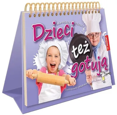 Zdjęcie produktu dla ISBN Dzieci też gotują, Polski, Twarda okładka, 88 stron(y)