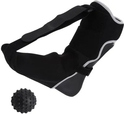 Produktbild von Verstellbarer Nachtspalk für Fußschmerzen - Massagebal - 28 x 22 x 2 cm - Komfort - Fußstütze
