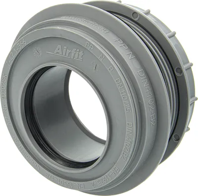Produktbild von Anschraub-Muffe DN 75 Rohranschluss - KS-grau, 50075AM