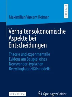 Produktbild von Verhaltensökonomische Aspekte bei Entscheidungen