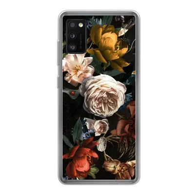 Produktbild von MuchoWow® Handyhülle Schutzhülle Hülle für Samsung Galaxy A41 Blumen - Natur - Muster Silikon Softcase Handy Hülle - Mobiltelefon