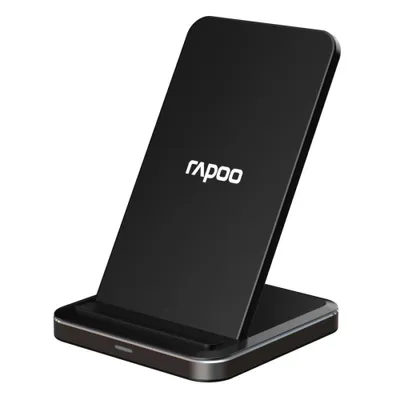 Produktbild von Rapoo XC220 Schwarz Kabelloser QI Dual-Ladestand 10W