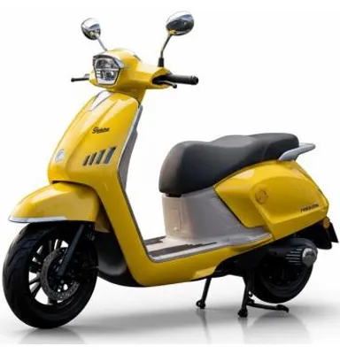 Produktbild von Elektroroller FUTURE-S - 80 km/h, 3000W, 125er E-Roller Lithium-Ionen-Akku, 100 km Reichweite, Straßenzulassung Klasse A1, Gelb – Elektroroller Futura