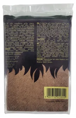 Zdjęcie produktu dla Podpałka Gorill brązowa do grilla kominka pieca i ogniska 1 sztuka
