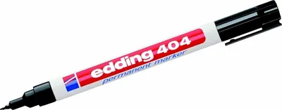 Produktbild von edding 404 10er Permanentmarker schwarz 0,75 mm