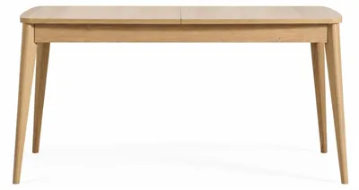 Produktbild von Moderner Esstisch aus Eiche mit minimalistischer Erweiterungsfunktion