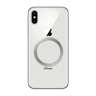 Image de Plaques universelles / anneau / aimants compatibles avec MagSafe Argent