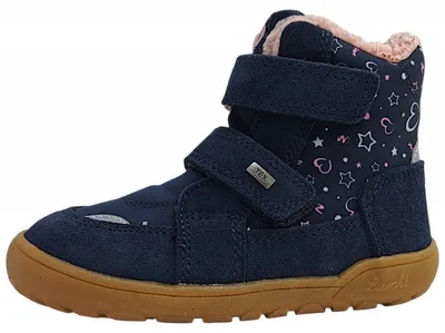Immagine prodotto di Stivali invernali blu per bambine, marca Lurchi, modello Jilly BF-Tex, adatti per il tempo libero