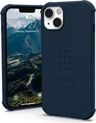 Image de Apple iPhone 13 Cover - Silicone - UAG Backcover - Bleu