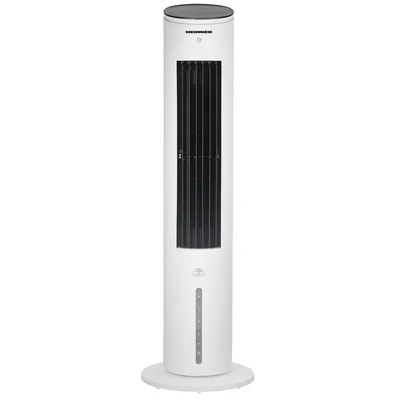 Produktbild von Heinner Luftkühler 45 W, Turmmodell, Luftbefeuchter, 4,5 L Tank, Fernbedienung, Weiß
