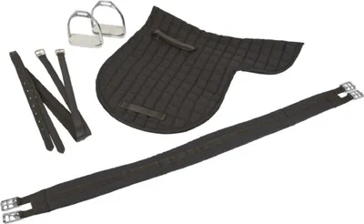 Produktbild von Kerbl Haflinger-Sattel Leder Schwarz 32285