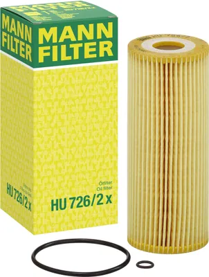 Produktbild von Ölfilter MANN-FILTER HU 726/2 x Filtereinsatz für VW Golf IV Schrägheck (1J1) PASSAT Variant (3B6) Golf IV Variant (1J5) SHARAN (7M8, 7M9, 7M6)