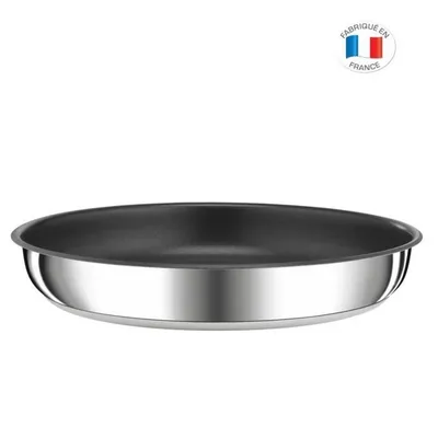 Produktbild von TEFAL Bratpfanne 24 cm, Edelstahl, antihaftbeschichtet, Griff separat erhältlich
