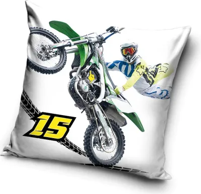 Zdjęcie produktu dla Poszewka na poduszkę Motocross 40*40 cm