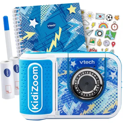 Produktbild von VTech Kidizoom Print Cam blau limitiertes Sommerbundle