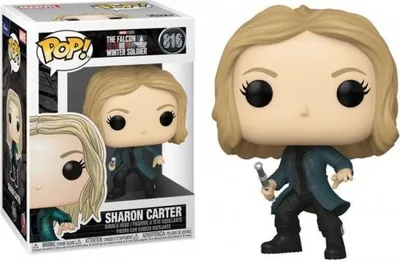 Zdjęcie produktu dla Funko Sokół i Zimowy Żołnierz POP! Vinyl Figurka Sheron Carter 9 cm FK52371