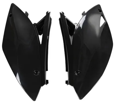 Produktbild von Seitenverkleidung UFO PLAST Verkleidung 2-teilig für Kawasaki KX F 450 ccm Bj. 2009 - 2011, Farbe:schwarz