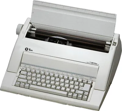 Produktbild von TWEN Elektrische Schreibmaschine "TWEN 180 PLUS" QWERTZ-Tastaturbelegung