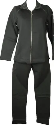 Immagine prodotto di Tuta donna DYNAMIC F.LLI CAMPAGNOLO completo tempo libero felpato invernale aperta davanti con zip articolo 8Q76134, L, Cotone 30%,Poliestere 70%