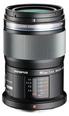 Produktbild von Olympus Objektiv 60mm f2,8 ED Macro M.Zuiko