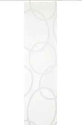 Produktbild von Schiebegardine Pinalo grau transparent 60x225 cm