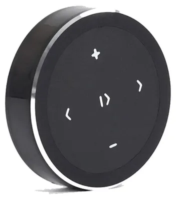 Immagine prodotto di Comandi Volante Wireless Techstar® Nero, Bluetooth, Control Media per Navigazione Android, Telefono, Tablet, Spegnimento Schermo