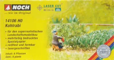 Produktbild von Noch 14106 Kohlrabi Spur H0 in