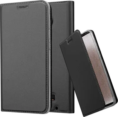 Image de Cadorabo Housse de téléphone portable pour Motorola MOTO Z Housse de protection en noir Cover Etui Book Case Booklet