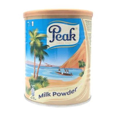 Produktbild von Peak Full Cream Milch Pulver - 400 gram Peak Instant-Vollmilchpulver. Die Nummer 1 in vielen westafrikanischen Ländern- für Genuss wie Sie ihn kennen.