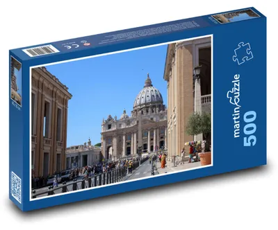 Obrázok produktu pre Puzzle 500 Rím - Vatikán, Taliansko - martinpuzzle