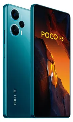 Image de Xiaomi POCO F5 - Smartphone 5G - Dual-SIM - RAM 8GB / Mémoire interne 256GB - Ecran OLED - 6.67" - 2400 x 1080 pixels (120 Hz) - Triple appareil photo 64 MP, 8 MP, 2 MP - caméra frontale 16 MP - Bleu (MZB0EOOIEU)