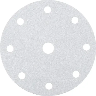 Immagine prodotto di Disco di carta abrasiva, 9 fori K240 150 mm