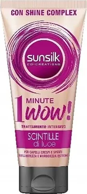 Image de Sunsilk 1-Minute Glanz-Haarmaske, 180 ml - Soin intensif pour des cheveux éclatants