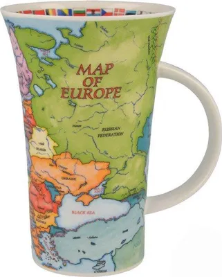 Zdjęcie produktu dla Kubek Glencoe, "Mapa Europy"