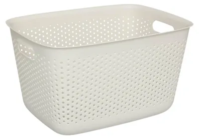 Produktbild von Korb "tila" 17l grau aus kunststoff - 5 five simply smart
