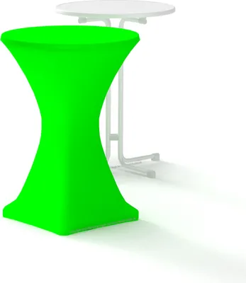 Produktbild von munich-sales_m unich sales_Premium Stehtischhusse 80cm von munich-sales apfel-grün