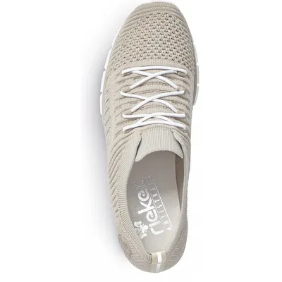 Produktbild von Rieker Damen Slipper in Beige, Größe 42