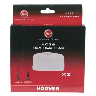Produktbild von Hoover AC36, Mopppad , Dampf, Weiß, Mikrofaser, Hoover, 1 Stück(e)