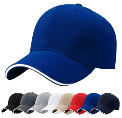 Immagine prodotto di Cappellino da baseball da uomo, 100% cotone, taglia unica, regolabile, traspirante