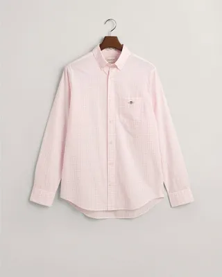 Immagine prodotto di Gant Reg Gingham Camicia a maniche lunghe Rosa S Uomo Rosa S