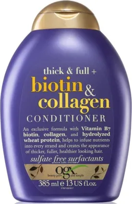 Image de Après-shampooing OGX à la biotine et au collagène 385 ml