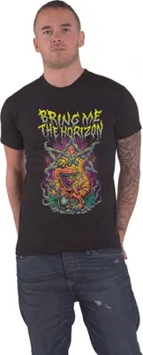 Produktbild von Bring Me The Horizon - T-Shirt für Herren/Damen Uni RO3915 (M) (Schwarz)