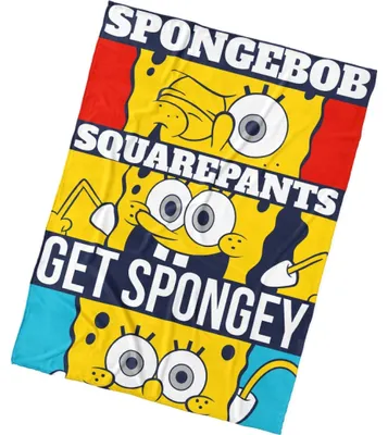 Obrázok produktu pre Detská deka Sponge Bob Squarepants 130 x 170 cm