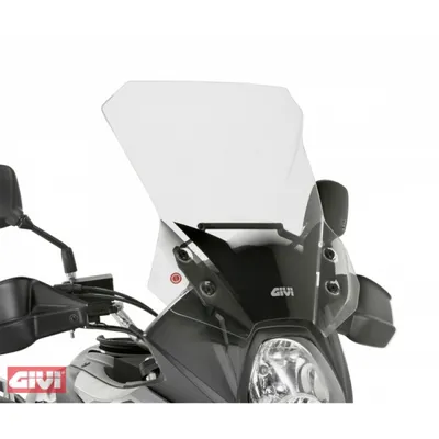 Produktbild von Givi Windschild D3112STG transparent, 440 mm hoch, 430 mm breit für Suzuki DL 650 V-Strom (17>23), mit ABE