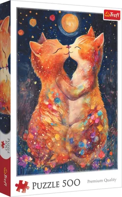 Produktbild von TREFL PUZZLE 500 Mondscheinkuss 37546