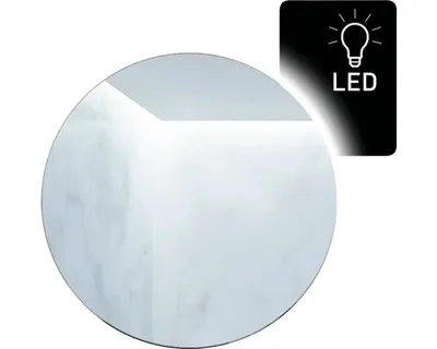 Obrázek produktu pro Kulaté LED zrcadlo do koupelny s osvětlením Ambiente Ronde Ø 120 cm