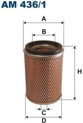 Zdjęcie produktu dla Filtr Powietrza Filtron Na 436/1