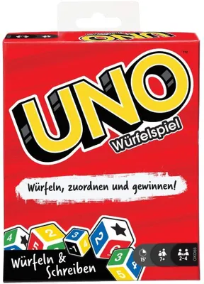 Immagine prodotto di Mattel - UNO - Gioco di dadi Gioco da tavolo